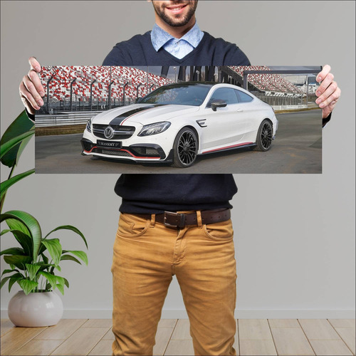 Cuadro 30x80cm Auto 2018 Mercedes Amg C 63 S Cou 940