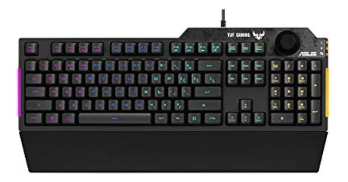 Teclado Para Juegos De Membrana Asus Para Pc - Tuf K1 | Memo