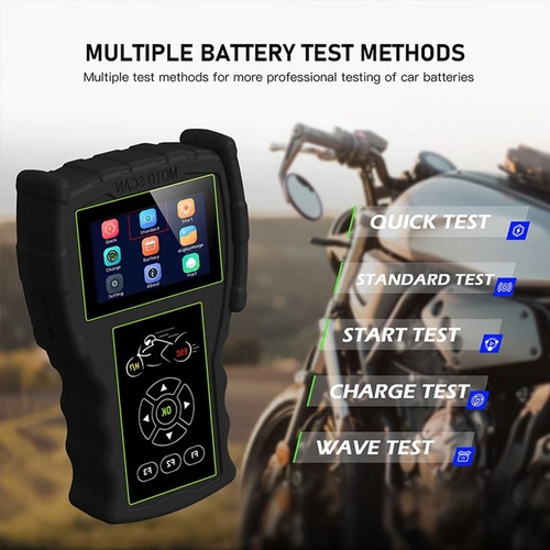 Scanner De Teste Diagnóstico Código Obd2 Motocicleta M100pro