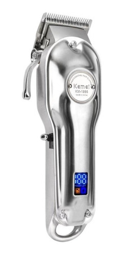 Cortadora de pelo Kemei KM-1986 plata 100V/240V
