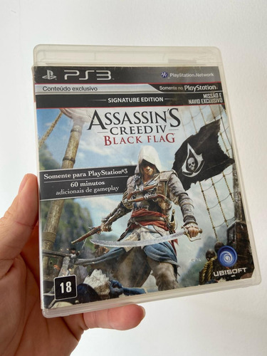 Jogo Assassin's Creed Iv Black Flag - Signature Ps3 Físico (Recondicionado)