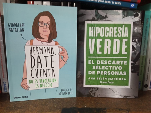 Libro Combo Hermana Date Cuenta + Hipocresía Verde