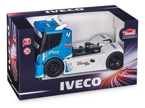 Camion De Carreras Iveco Racing Vehiculo Juguete 