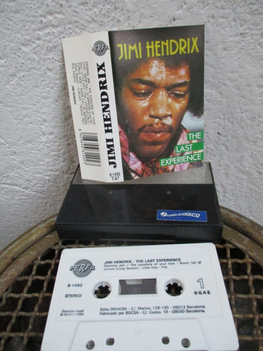 Cassettes Jimi Hendrix    The Last Experience