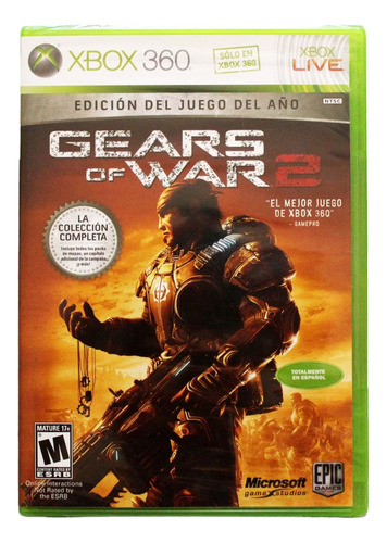 Gears Of War 2 Goty Xbox 360 Físico / Sellado