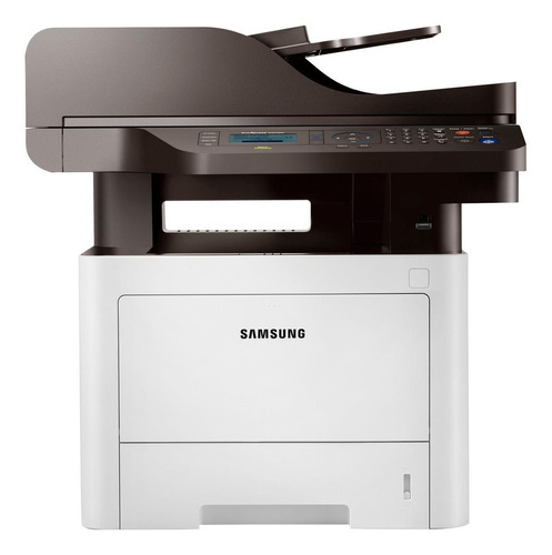 Impressora multifuncional Samsung ProXpress SL-M4075FR branca e preta 110V - 127V