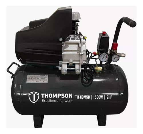 Compresor De Aire 50lt 220v Aisla. Clase 1 115psi  Tompson