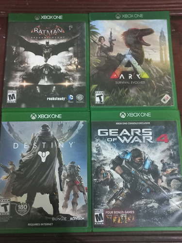 4 Juegasos Para Xbox One 