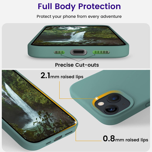 Capa De Telefone Otofly De Silicone À Prova De Choque Para I