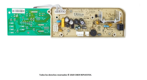 Imagen 1 de 5 de Plaqueta Lavarropas Gafa 7500 6505 Original