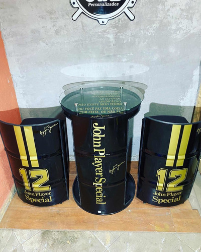 Kit Bistrô Personalizado Com Vidro