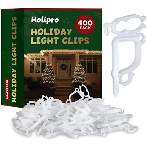 Pinzas Multiusos Para Luces Navideñas [juego De 400], Luz Na