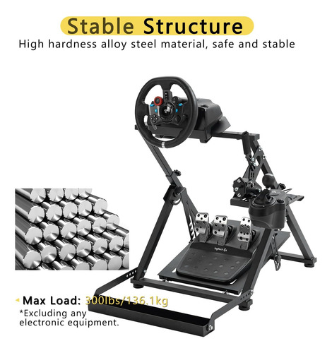 Marada G923 Upgrade Racing Sim Stand X Frame Compatible Con