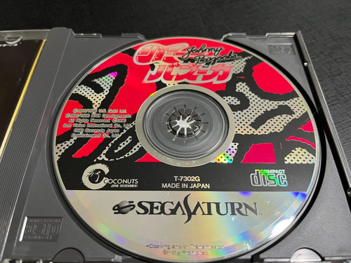 Johnny Bazooka Sega Saturn Original Completo (Usado)