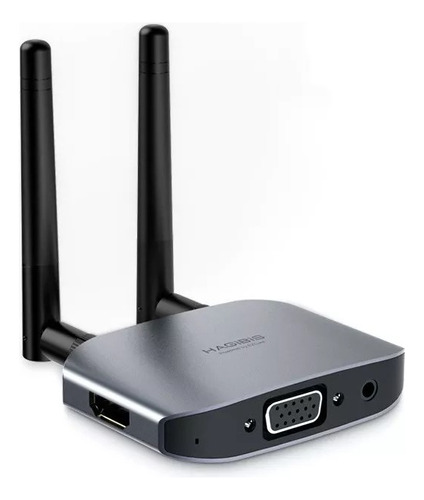 Receptor De Video Hdmi Wireless Sem Fio 50 Metros Hagibis