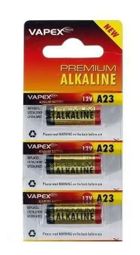 PILA A23 12V ALCALINA VAPEX X1