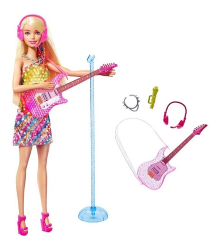 Imagen 5 de 8 de Barbie Cantante Big Dreams Muñeca Con Luces Y Sonido