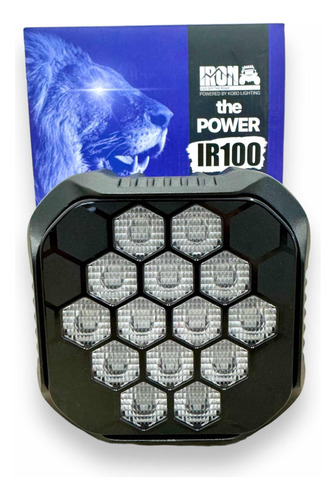 Faro Led 4,4 Blanco 90w 18 Chips Led Osram Iron Led 12/24v