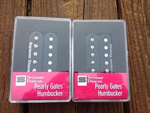 Duncan Sh-pg1 Pearly Gate Humbucker Pickup Set Negro