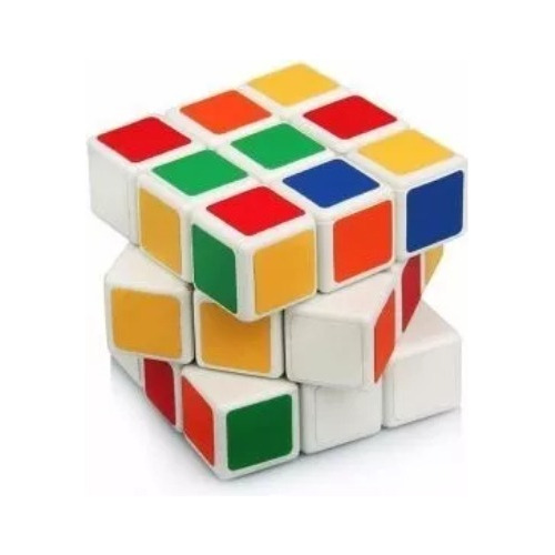 Cubo Rubiks Niños Sencillo Plástico Juego Cuadrado
