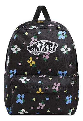 Mochila Vans Old Skool Class Flores Mujer