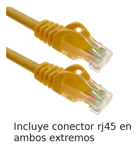 Imagen 4 de 6 de Cable Internet Rj45 Red Lan Network Cat6e Ethernet 20 Metros