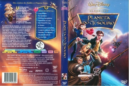 Planeta Do Tesouro Dvd Original