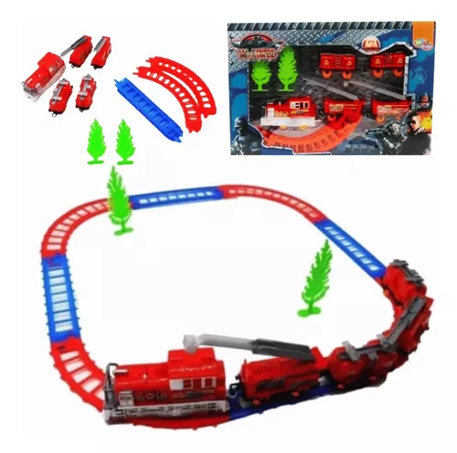 Trenzinho De Brinquedo Ferrorama Trem Locomotiva Trilhos