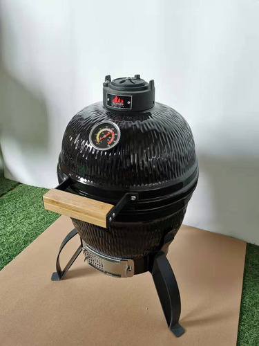 Imagem 3 de 6 de Churrasqueira Kamado Big Bob Egg Cerâmica Carvão Classic 13