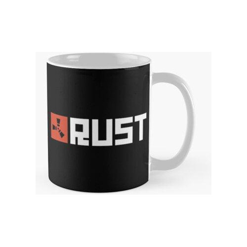 Taza Logotipo Del Juego Rust Calidad Premium