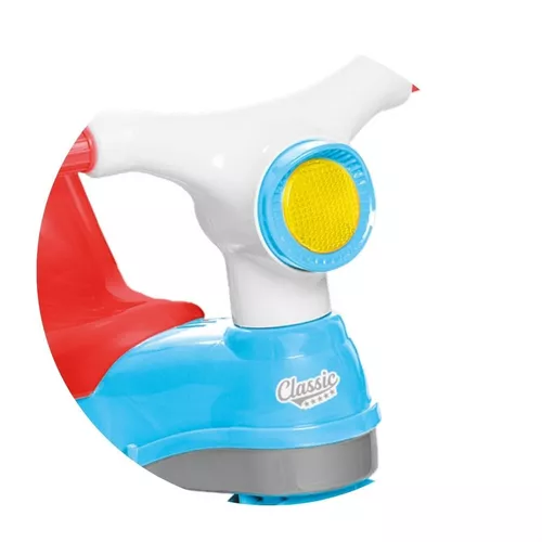 Triciclo Infantil - Passeio e Pedal - Velocita Classic - Azul - Calesita