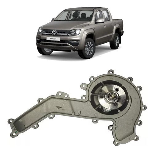 Bomba De Água Vw Amarok 3.0 V6 Tdi Ddxb Ddxe 2017...