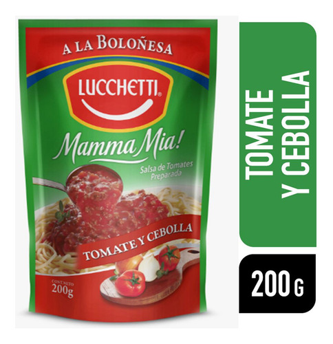 Salsa De Tomate Mamma Mia Dp 200gr Bolognesa(10 Unid)super