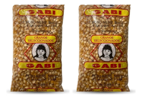 Maíz Para Cotufas Gabi 500gr Pack 2und