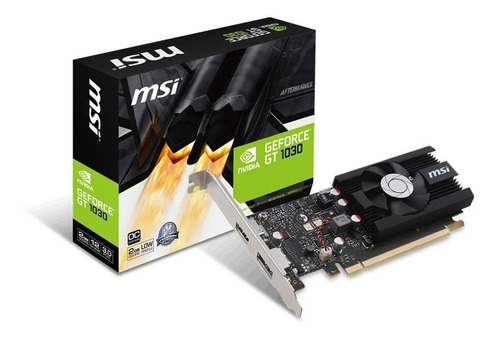 Placa De Video Nvidia Msi Geforce Gtx 10 Series Gt 1030 Gefo