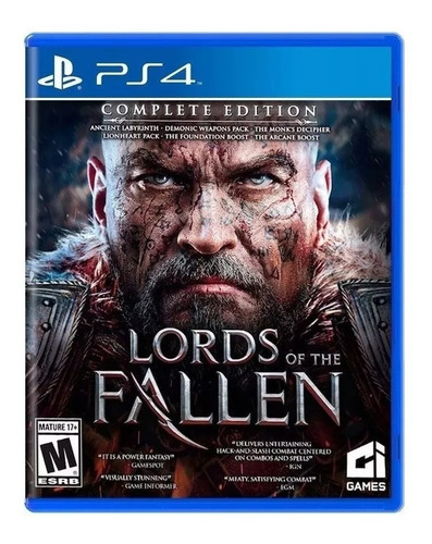 Lords Of The Fallen Complete Edition Ps4 Mídia Física