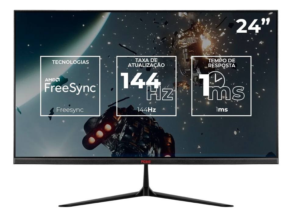 Pichau athen PG-ATHV2S24-BL01 V2S 23.8 "