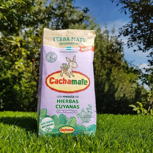 Yerba Mate Cachamate Hierbas Cuyanas 500g