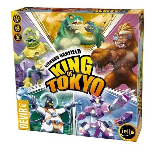 Juego King Of Tokyo En Español - Envío Gratis / Diverti