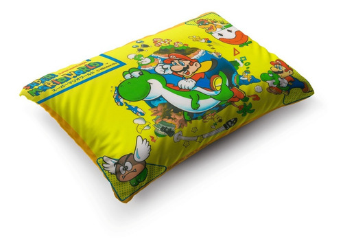 Imagen 4 de 5 de Funda De Almohada Super Mario World 70x45cm Vudú Love