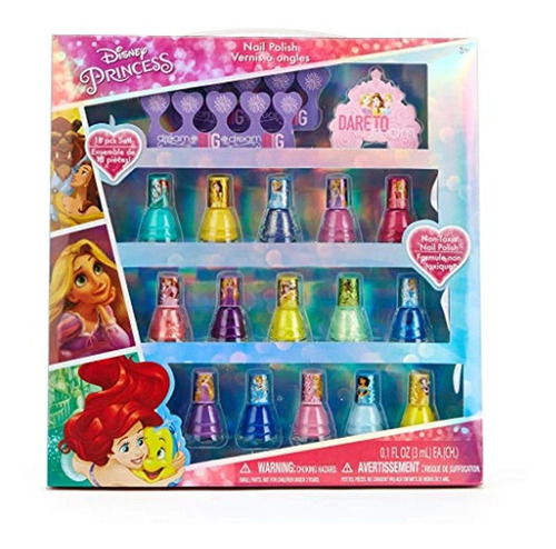 Townley Girl Disney Princess Peel-off Esmalte De Uñas