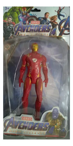 Boneco Homem De Ferro Coleção Vingadores 18 Cm Articulado Menor preço em Boneco Homem De Ferro Coleção Vingadores 18 Cm Articulado