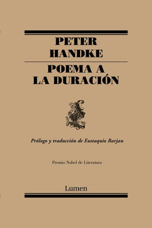 Libro Poema A La Duracion Original