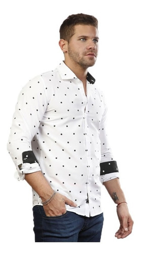 Camisa Manga Larga Entallada Wino Hombre | Moha (130337)