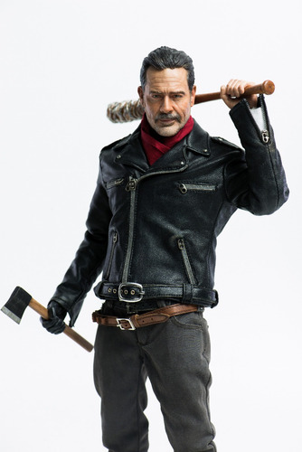 jaqueta de couro do negan