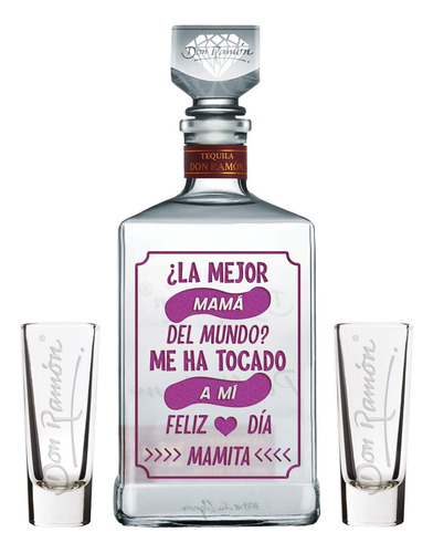 Tequila Don Ramón Platinium Reposado Día De Las Madres 