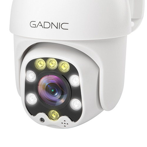 Imagen 5 de 5 de Camara Domo Exterior Seguridad Ip Full Hd 1080p Wifi 320° Color Blanco