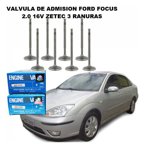 Valvula De Admision Ford Focus 2.0 16v Zetec 3 Ranuras