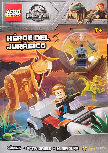 Libro Jurassic World : Heroe Del Jurasico De Lego