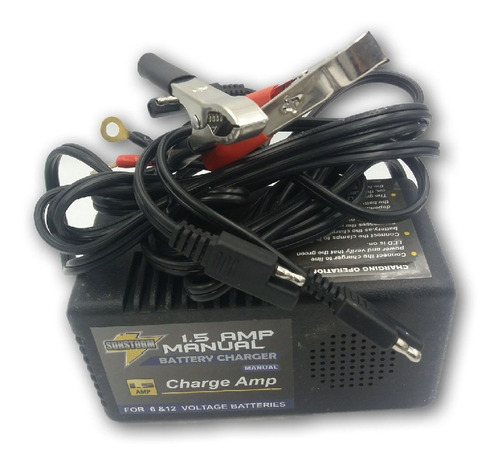 Cargador De Baterias Inteligente 6v Y 12v Moto